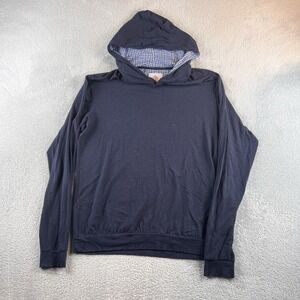 Coastal Crew Hoodie Nantucket Deckhand Hoodie Light Mens L Blue  Made in USA